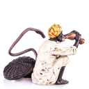 [LA-62606] Bronze Skulptur Figur Bronzeskulptur Bronzefigur Arabischer Schlangenbeschwörer Wiener Art-Stil Bild 3