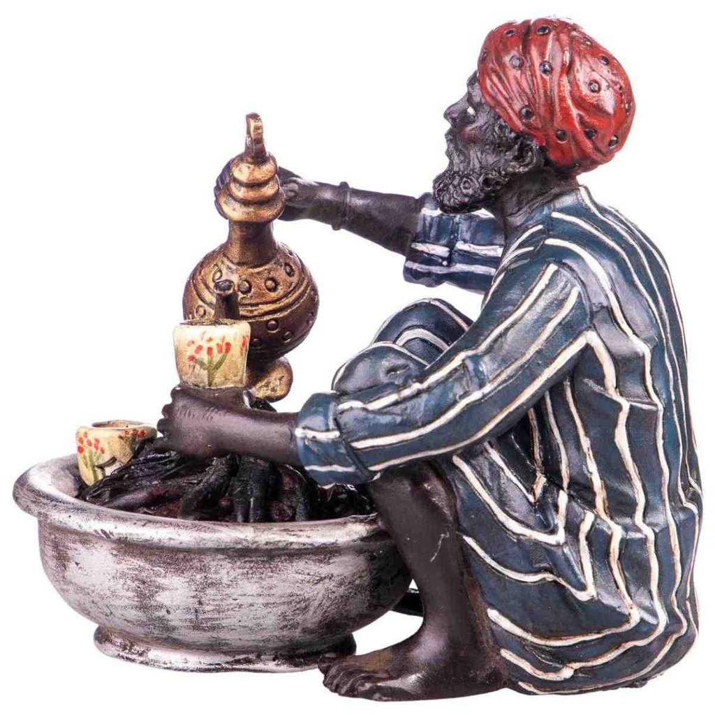 [LA-62607] Bronze Skulptur Figur Bronzeskulptur Bronzefigur Araber mit Mokkakanne Wiener Art-Stil Bild 2