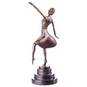 [LA-62631] Bronze Skulptur Figur Bronzeskulptur Bronzefigur Tänzerin Art-Deco-Stil #62631 Bild 2