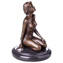 [LA-62639] Bronze Skulptur Figur Bronzeskulptur Bronzefigur Weiblicher Akt #62639 Bild 2