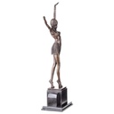 [LA-62664] Bronzeskulptur Bronzefigur Tänzerin Egyptian Dancer nach D.H.Chiparus Art-Deco-Stil Bild 2