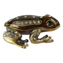 [LA-62680] Pillendose Pillendöschen Dose Döschen Schatulle Hartzinn Zinn emailliert Frosch Bild 5