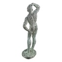 [LA-62751] Skulptur Figur Kunststein Posierender Mann Bild 4
