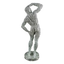 [LA-62751] Skulptur Figur Kunststein Posierender Mann Bild 5