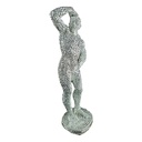 [LA-62751] Skulptur Figur Kunststein Posierender Mann Bild 7