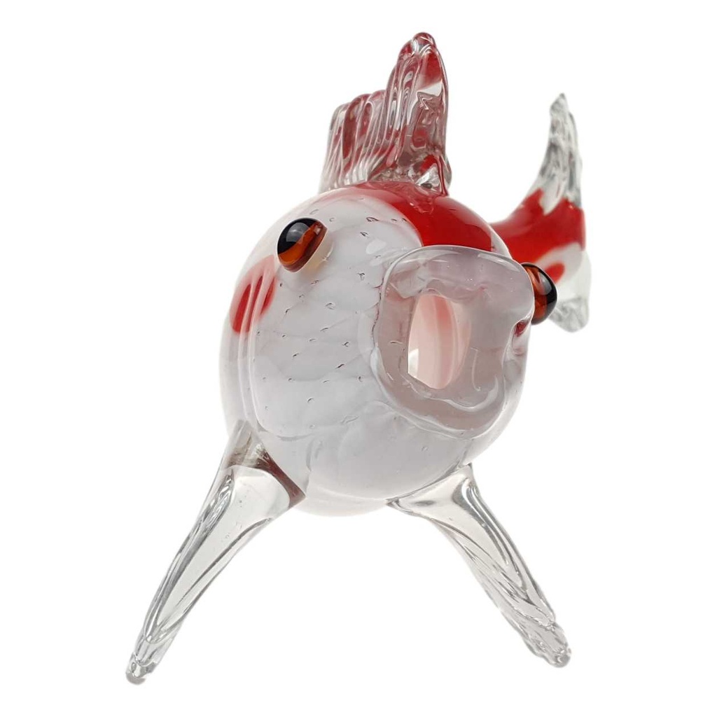 [LA-62830] Skulptur Figur Glas Fisch Koi Karpfen Murano-Stil Bild 2