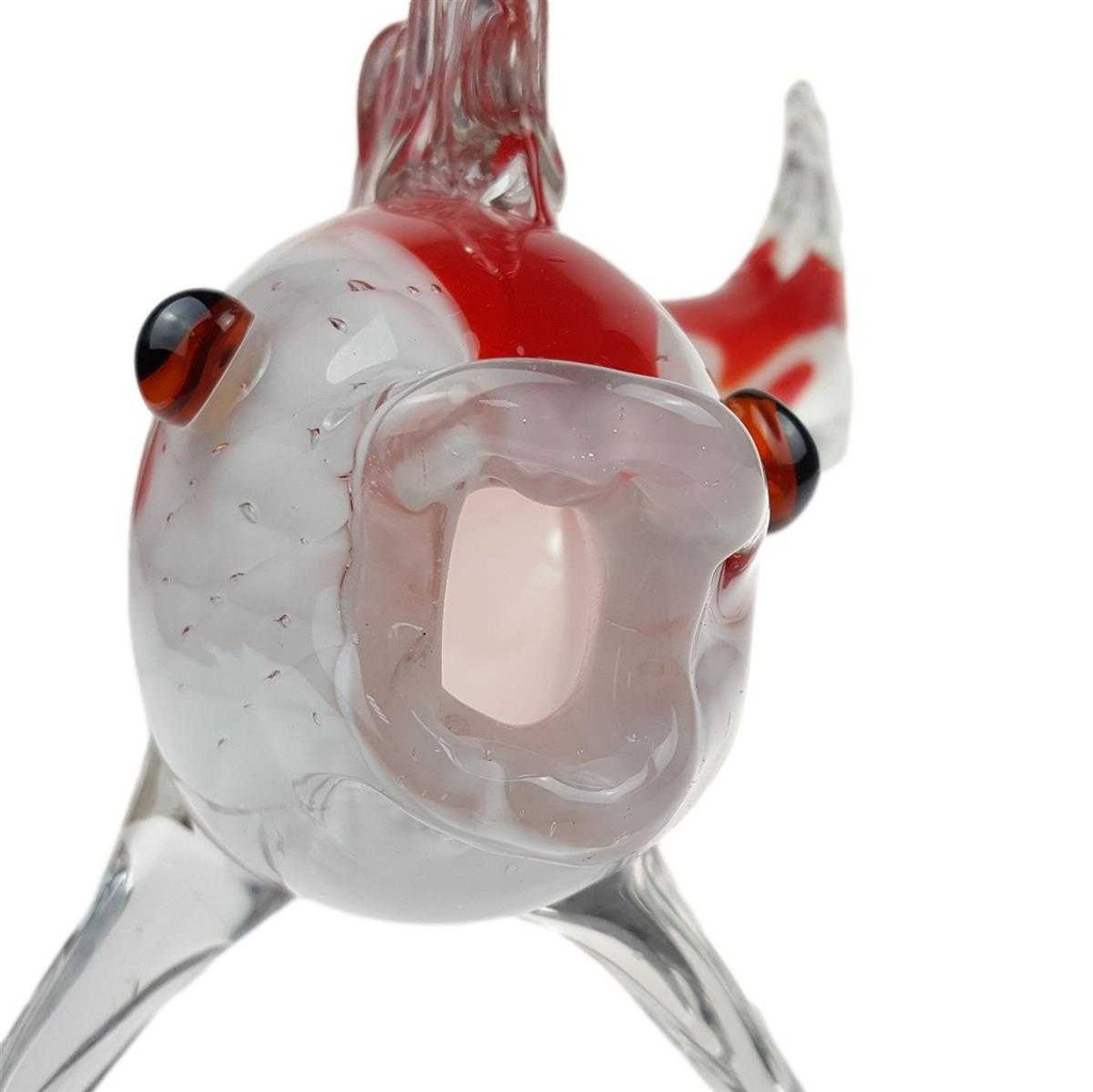 [LA-62830] Skulptur Figur Glas Fisch Koi Karpfen Murano-Stil Bild 7