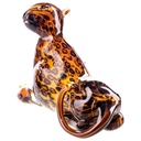 [LA-62843] Skulptur Figur Glas Leopard Murano-Stil Bild 2