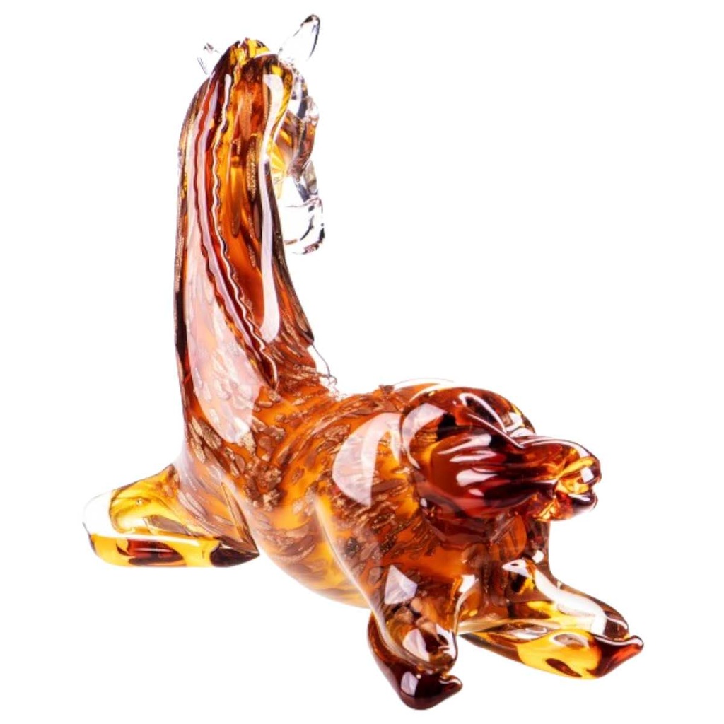 [LA-62847] Skulptur Glas Pferd Murano-Stil #62847 Bild 2