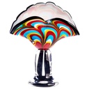 [LA-62913] Schale Glas Pfau Murano-Stil Bild 2