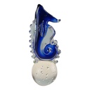 [LA-62934] Skulptur Figur Seepferdchen Glas Murano-Stil Bild 4
