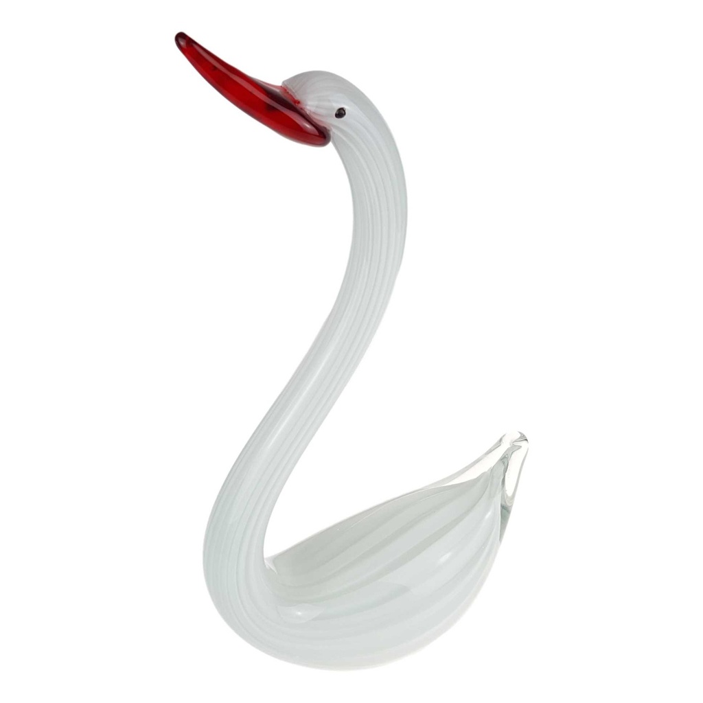 [LA-62957] Skulptur Figur Schwan Glas Murano-Stil #62957 Bild 2