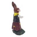 [LA-63023] Figur Skulptur Gusseisen Hase mit Korb #63023 Bild 4