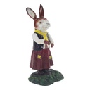 [LA-63023] Figur Skulptur Gusseisen Hase mit Korb #63023 Bild 5