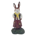 [LA-63023] Figur Skulptur Gusseisen Hase mit Korb #63023 Bild 6