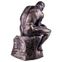 [LA-63034] Skulptur Figur Gusseisen Der Denker Bild 2