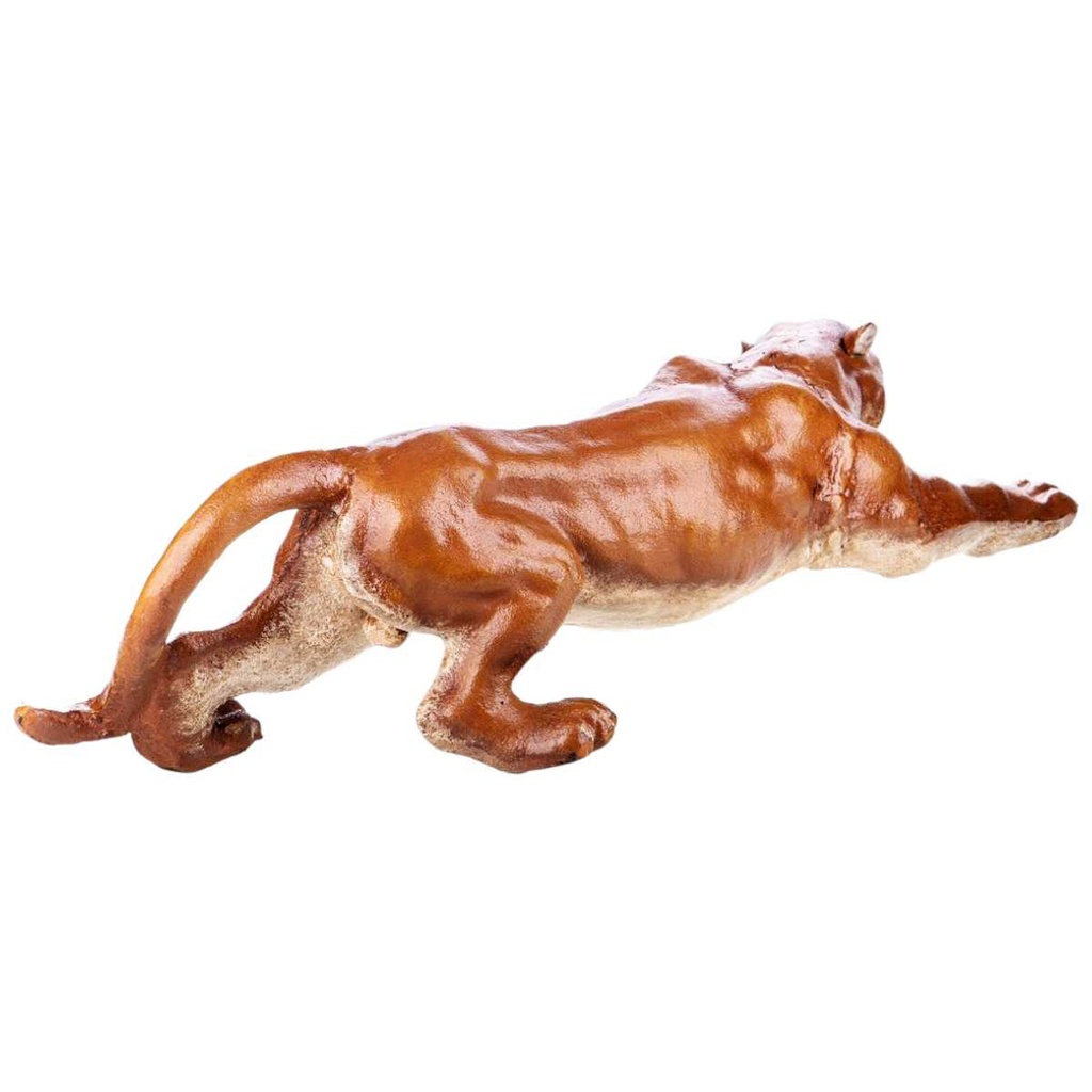 [LA-63070] Skulptur Figur Gusseisen Panther Bild 2