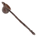 [LA-63095] Kerzenlöscher Kerzen Löschhut Flammenstopper Gusseisen Eichhörnchen Nuss Bild 4