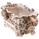 [LA-63505] Schale Porzellan/Messing Rosen Bild 2