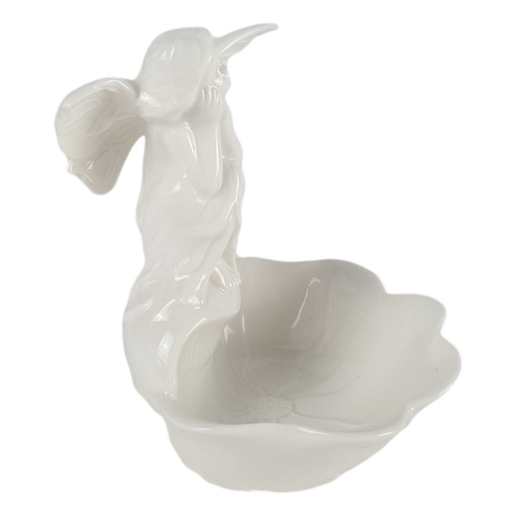 [LA-63677] Keramik Schale mit Elfe #63677 Bild 4