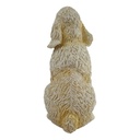 [LA-63702] Kunststein Figur Skulptur Hund handbemalt #63702 Bild 4