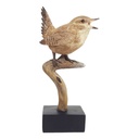 [LA-63810] Kunststein Figur Skulptur Vogel handbemalt #63810 Bild 4