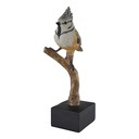 [LA-63811] Kunststein Figur Skulptur Vogel handbemalt #63811 Bild 3