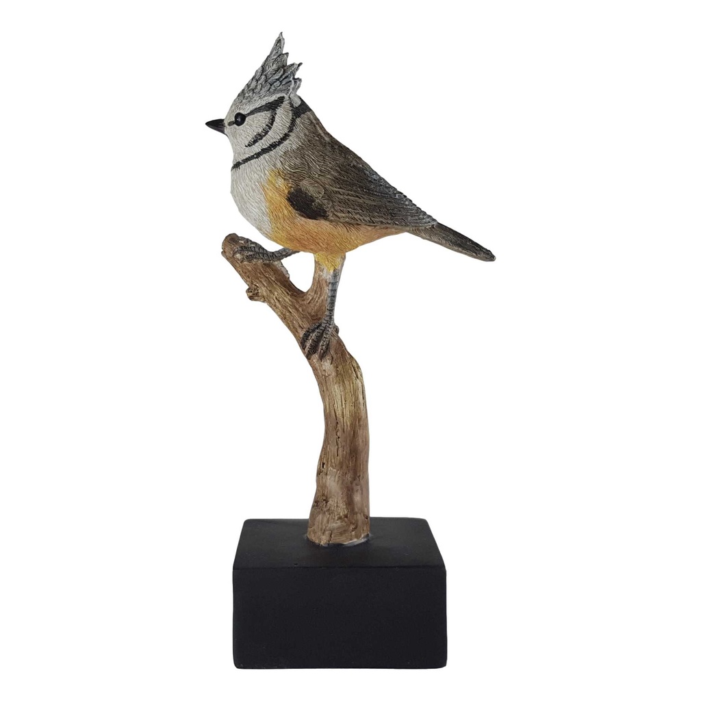 [LA-63811] Kunststein Figur Skulptur Vogel handbemalt #63811 Bild 4