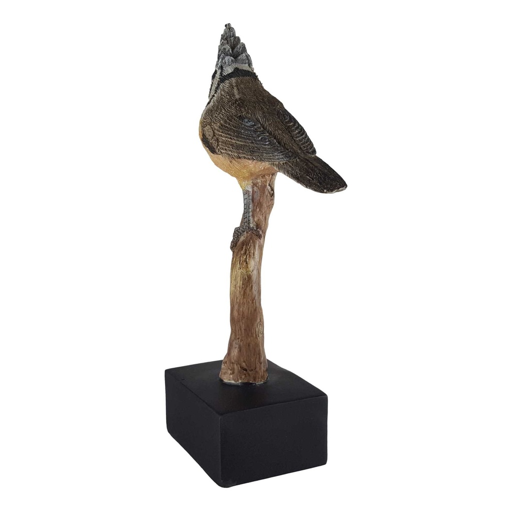 [LA-63811] Kunststein Figur Skulptur Vogel handbemalt #63811 Bild 5