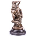 [LA-63954] Skulptur Figur Bronzeskulptur Bronzefigur Bronze Satyr und Nymphe Bild 4