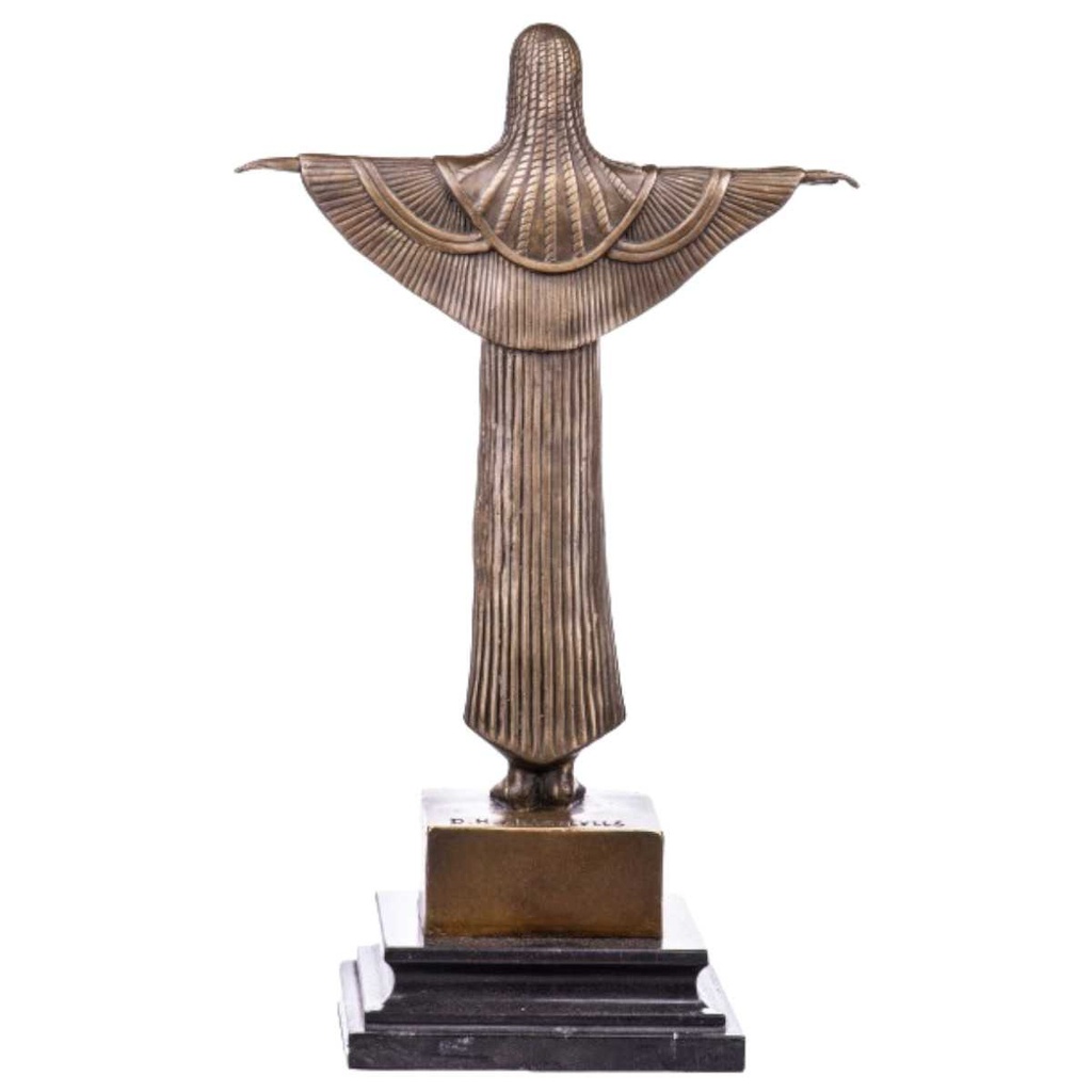 [LA-63965] Bronze Skulptur Figur Bronzeskulptur Bronzefigur Das Glaubensbekenntnis / The Creed nach D.H.Chiparus Art-Deco-Stil Bild 2