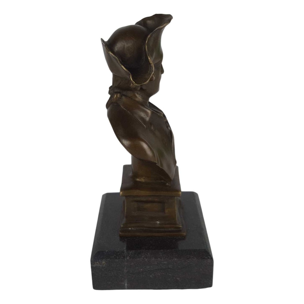[LA-63969] Bronze Skulptur Figur Bronzeskulptur Bronzefigur König Friedrich II Der Alte Fritz Büste Bild 5