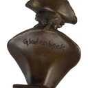 [LA-63969] Bronze Skulptur Figur Bronzeskulptur Bronzefigur König Friedrich II Der Alte Fritz Büste Bild 6