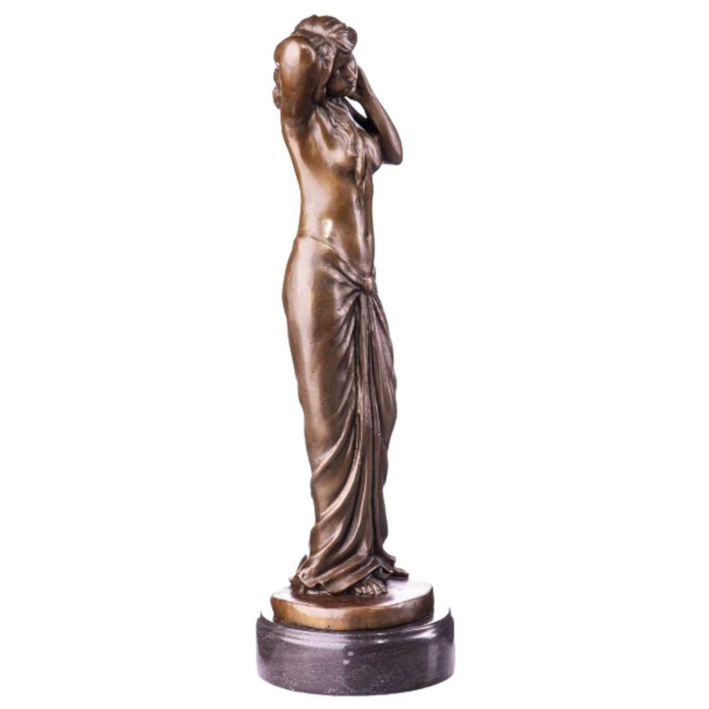 [LA-64001] Skulptur Figur Bronzeskulptur Bronzefigur Bronze Akt Weiblicher #64001 Bild 2