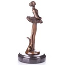 [LA-64011] Bronze Skulptur Figur Bronzeskulptur Bronzefigur Ballerina Balletttänzerin #64011 Bild 3