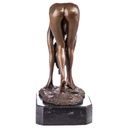 [LA-64037] Bronze Skulptur Figur Bronzeskulptur Bronzefigur Weiblicher Akt Erotik #64037 Bild 2