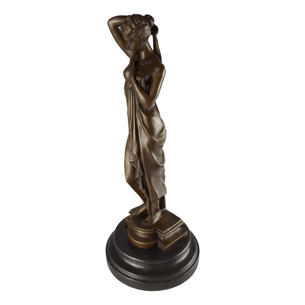 [LA-64086] Skulptur Figur Bronzeskulptur Bronzefigur Bronze Akt Weiblicher Frau Bild 2