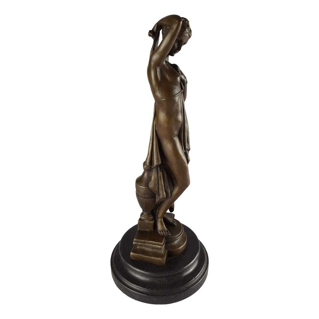 [LA-64086] Skulptur Figur Bronzeskulptur Bronzefigur Bronze Akt Weiblicher Frau Bild 5