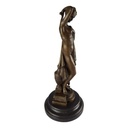 [LA-64086] Skulptur Figur Bronzeskulptur Bronzefigur Bronze Akt Weiblicher Frau Bild 5