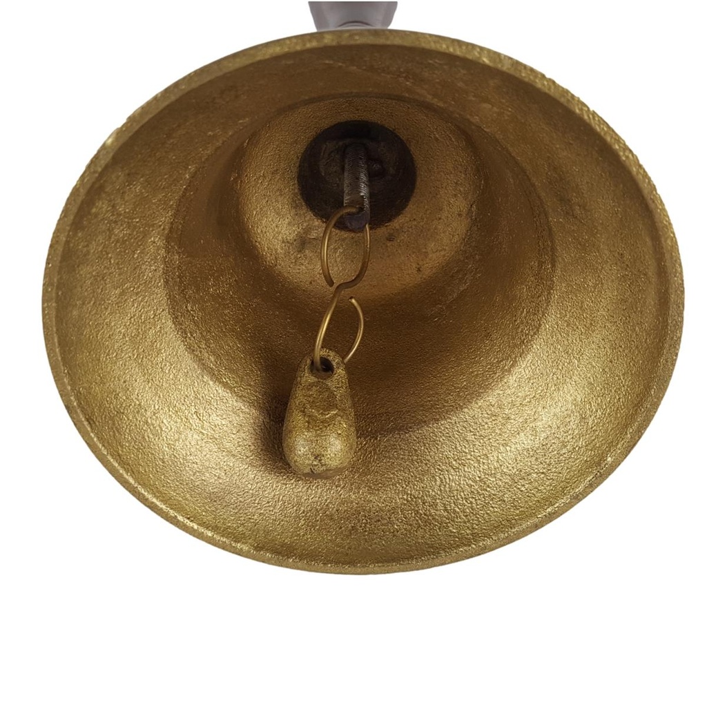 [LA-64475] Schulglocke Messing Groß Bild 4