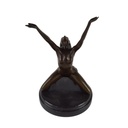 [LA-64575] Bronzeskulptur Bronzefigur Frau Akt Bild 5