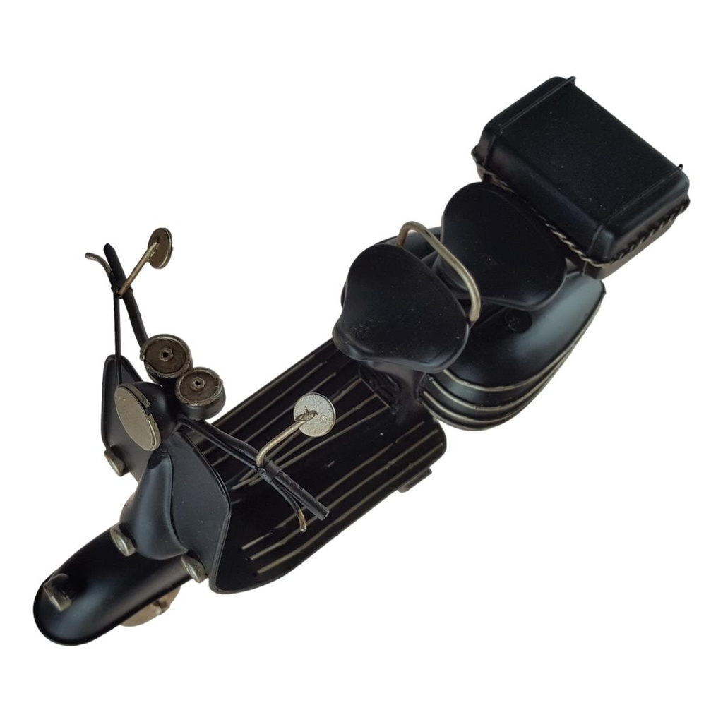 [LA-64955] Blechmodell Blechroller Motorroller Moped schwarz Bild 2