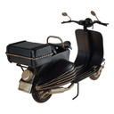 [LA-64955] Blechmodell Blechroller Motorroller Moped schwarz Bild 5