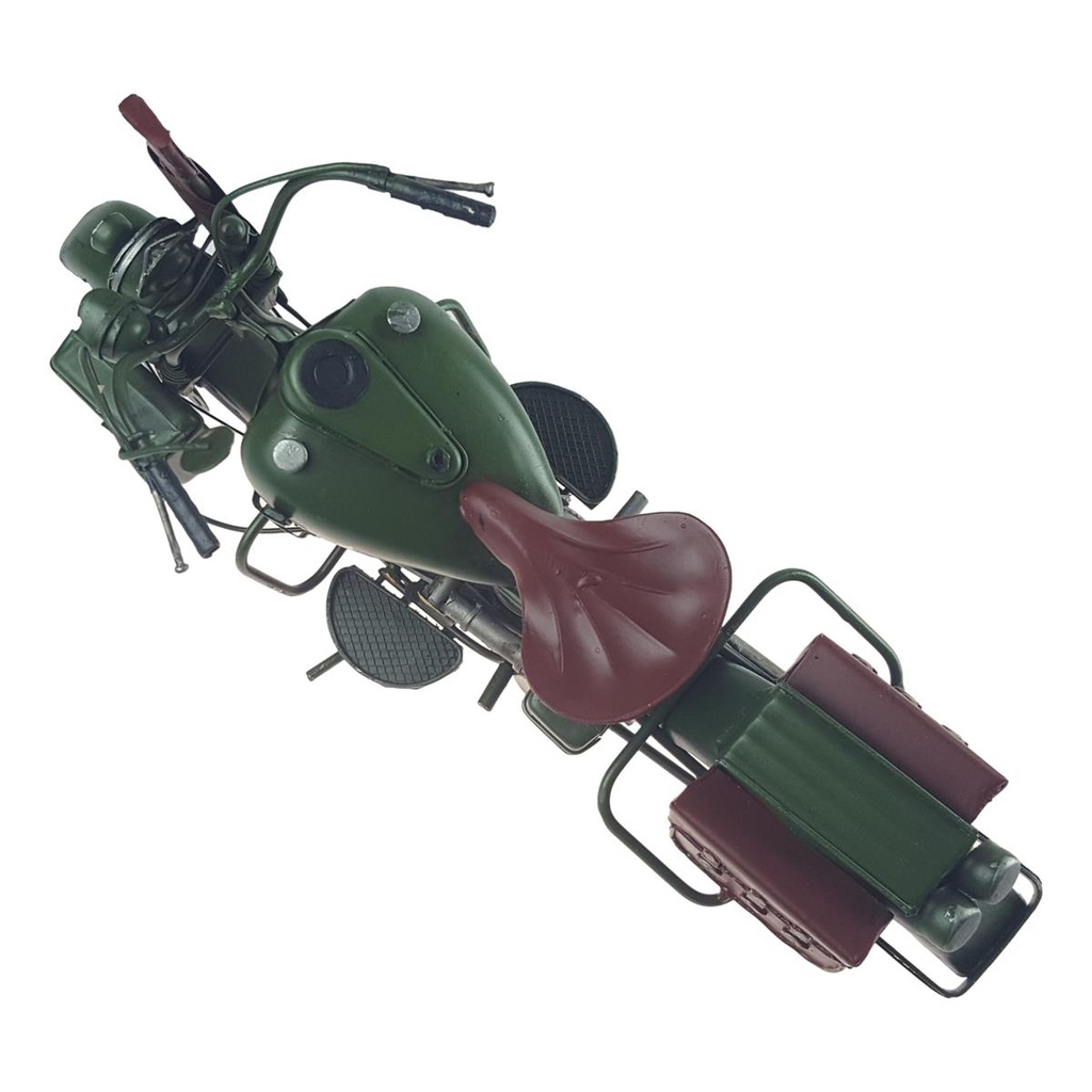 [LA-67854] Blechmodell Blechmotorrad Militär Motorrad Bewaffnung Bild 5