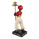 [LA-70640] Skulptur Figur Kerzenleuchter Kerzenständer Kerzenhalter Vassal farbig Bild 4