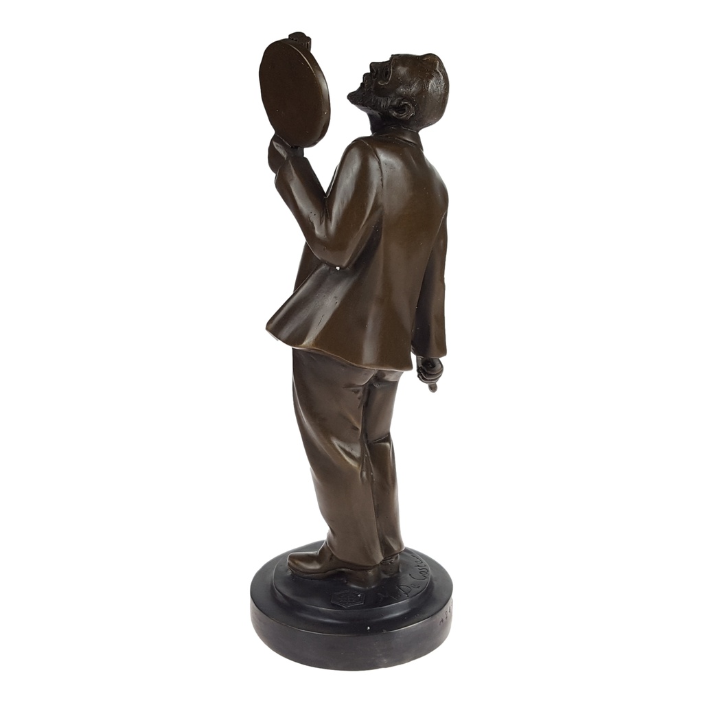 [LA-70652] Bronzeskulptur Bronzefigur Vincent Van Gogh Bild 4