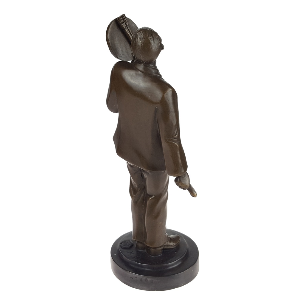 [LA-70652] Bronzeskulptur Bronzefigur Vincent Van Gogh Bild 5