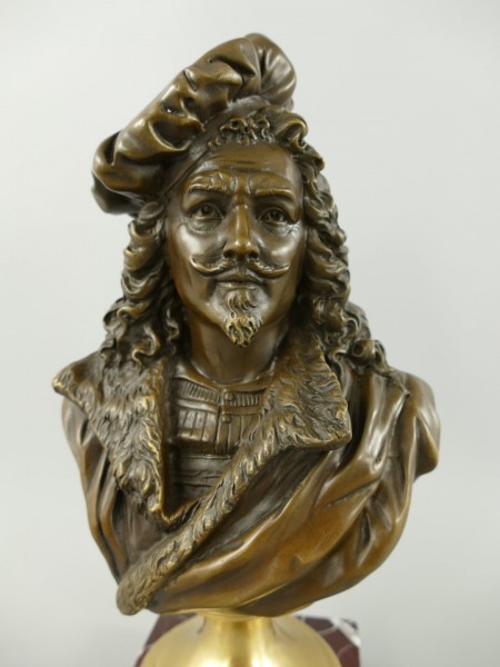 [LA-70653] Bronzeskulptur Bronzefigur Rembrandt Bild 2