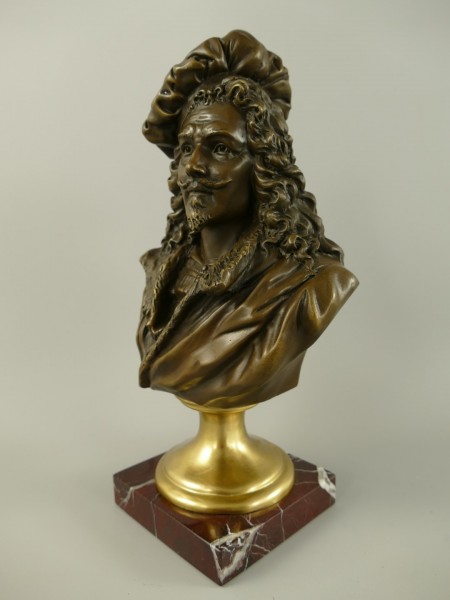 [LA-70653] Bronzeskulptur Bronzefigur Rembrandt Bild 5