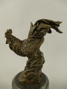 [LA-70654] Bronzeskulptur Bronzefigur Huhn Bild 2